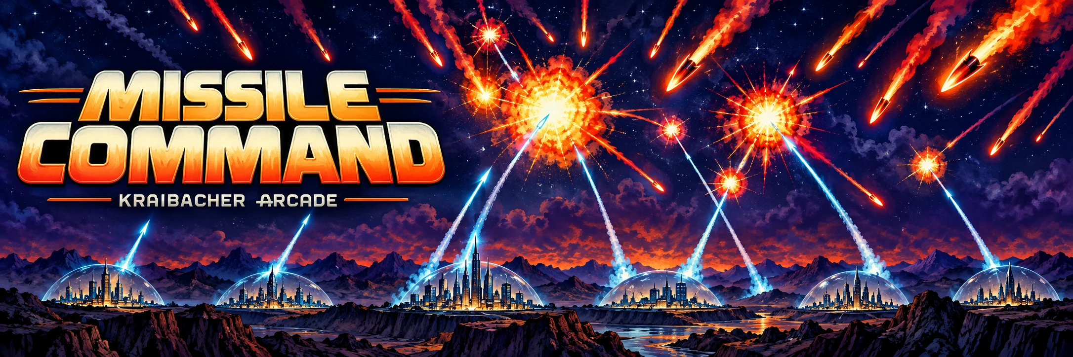 Missile Command – Spielbanner