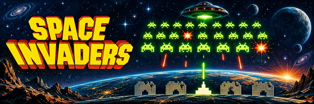 Space Invaders – Spielbanner